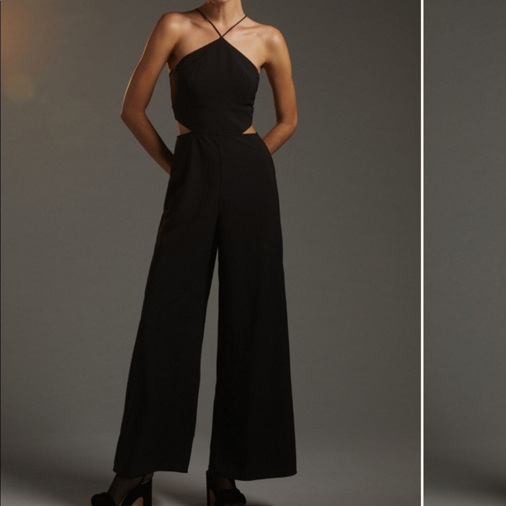 Hutch, Cut-Out Halter Jumpsuit, 2